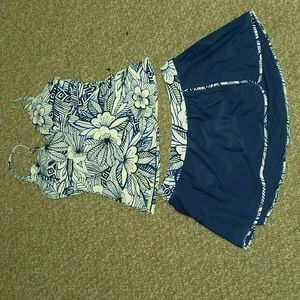 Jacklyn Smith 2 Piece Tankini Swimsuit